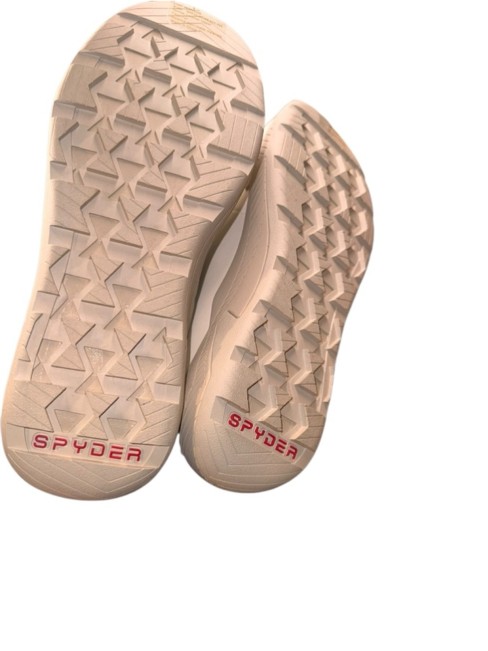 Women's Spyder Lumi Winter Boots 8.5 White Beige - Picture 7 of 8